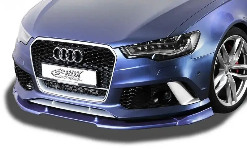 RDX RaceDesign, Frontspoiler Vario-X, passar Audi RS6 4G/C7 2013- (PU)