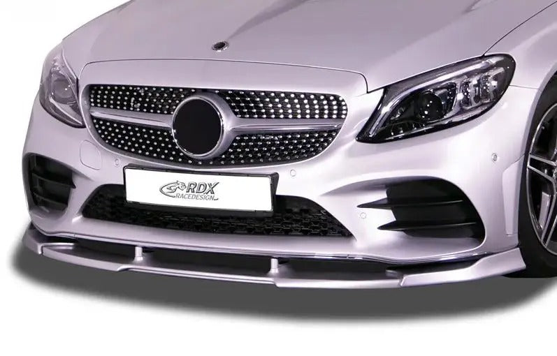 RDX RaceDesign, Frontspoiler Vario-X, passar Mercedes C-Klass W205 AMG-Line FL 2018- (PU)