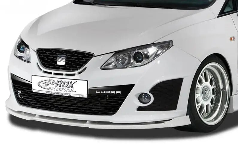 RDX RaceDesign, frontspoiler Vario-X, passar Seat Ibiza 6J Cupra & Bocanegra 2008-2012 (PU)