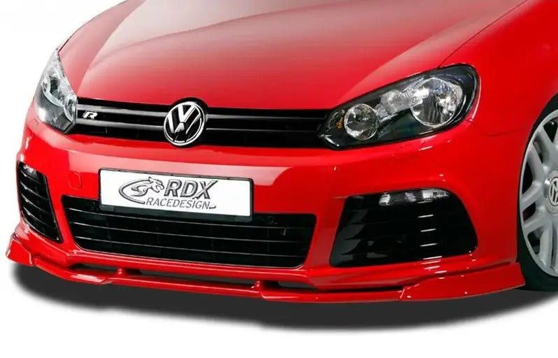 RDX RaceDesign, Frontspoiler Vario-X, passar Volkswagen Golf VI R 2008-2012 (PU)