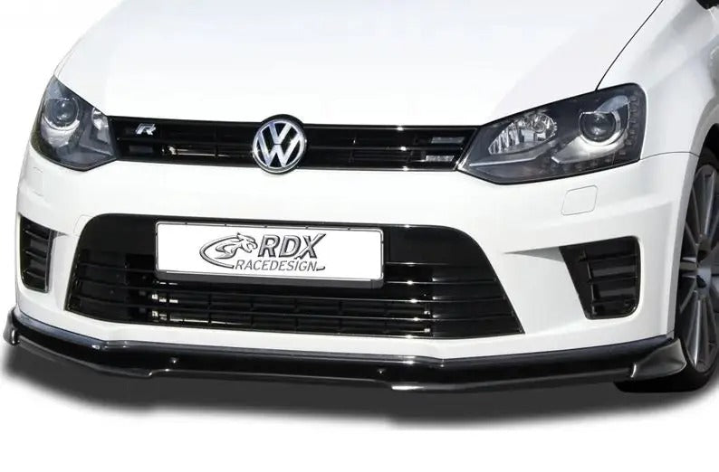 RDX RaceDesign, Frontspoiler Vario-X, passar Volkswagen Polo 6R WRC 2009-2014 (PU)