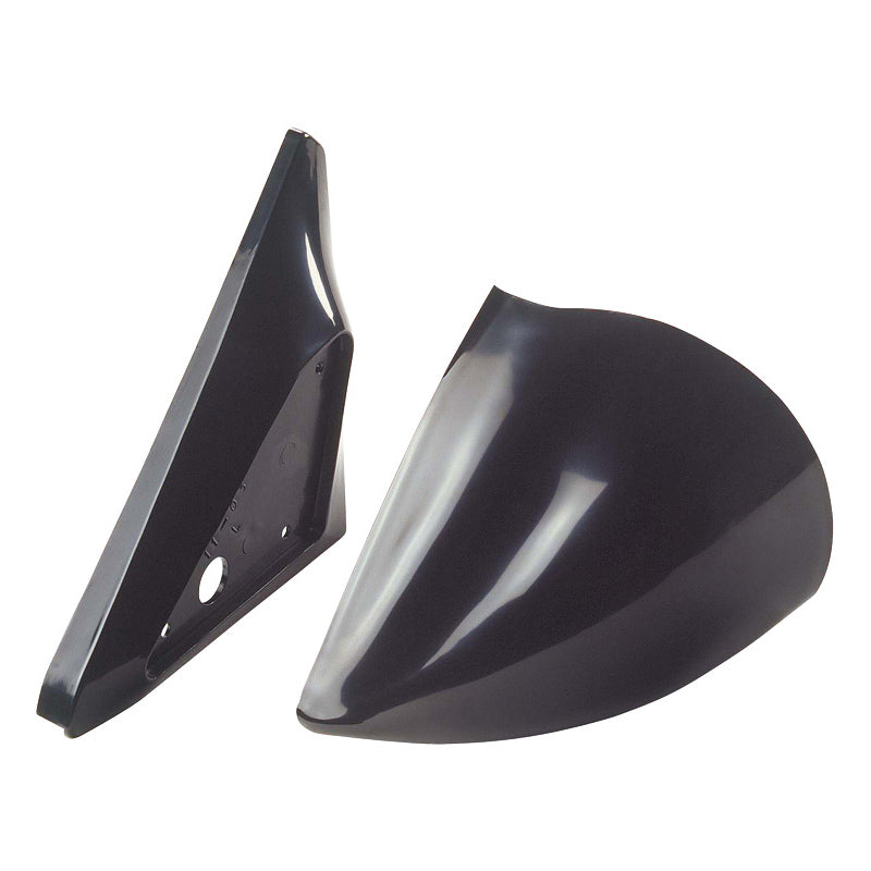 AutoStyle, Sports Mirror Set Group N - Svart - Manuell justering