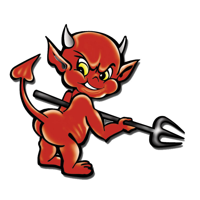 Avisa, Devilish Fun Sticker - 11x10,5cm