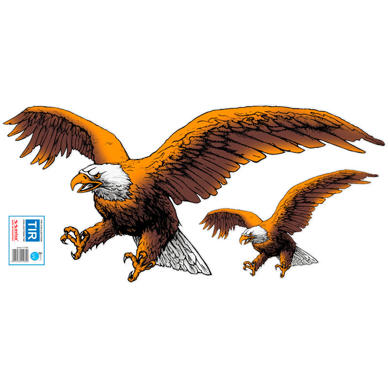 Avisa, Auto Tattoo Sticker Eagle - 2 st - 67x32cm