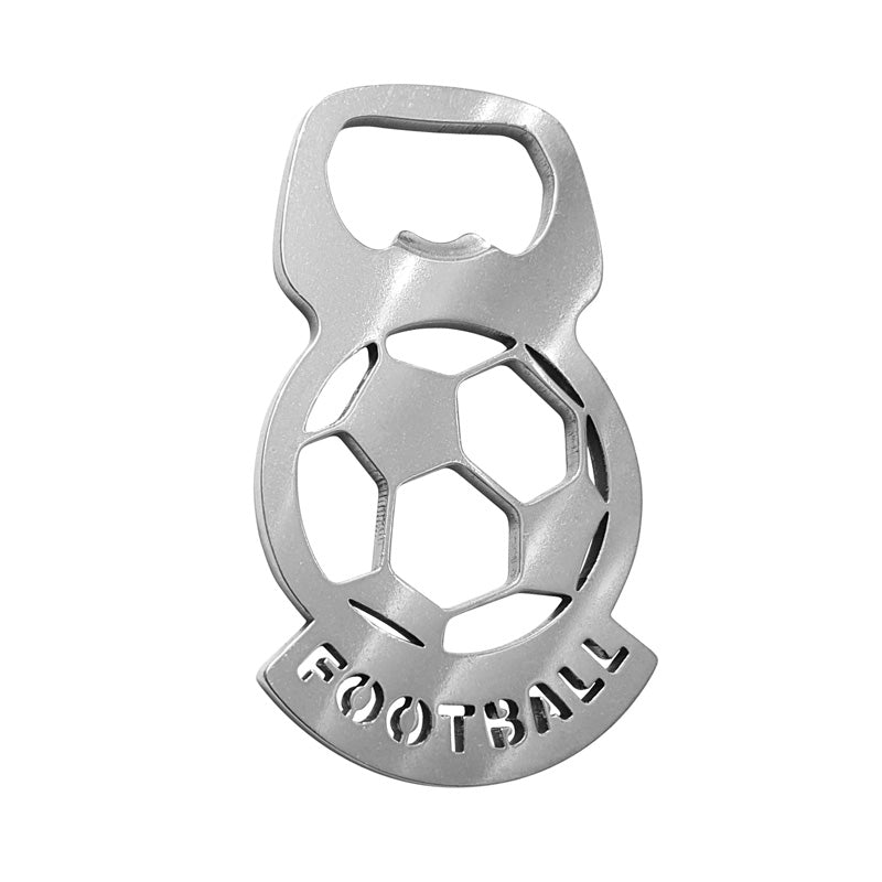 Avisa, Fotbollsflasköppnare - Rostfritt stål - 8,6x5cm - Silver