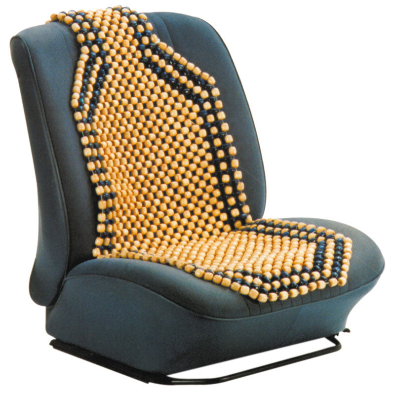 Carpoint, Comfort Beaded Sittdyna - Camel - 126x39cm