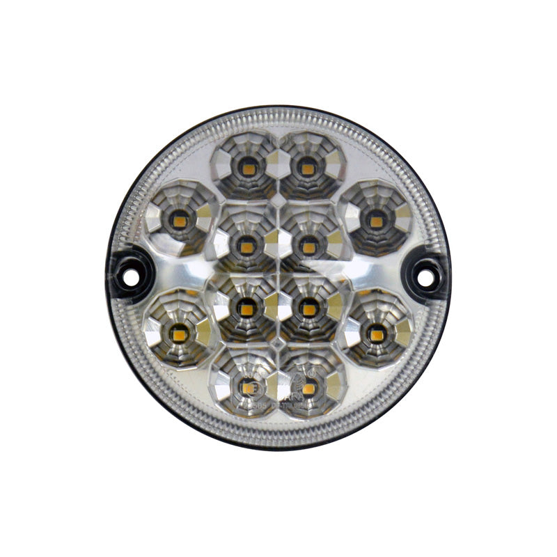 Carpoint, LED-bakljus rund - 12/24 Volt - 12 lysdioder - E-märkt