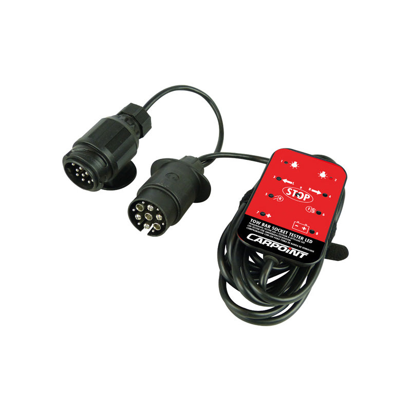 Carpoint, LED Sockeltestare 12V - 7- och 13-polig