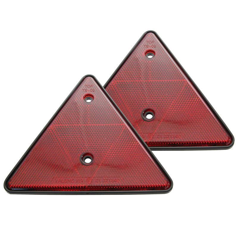 Carpoint, Trailer Triangel Reflector - 2 st. - Skruvmontering