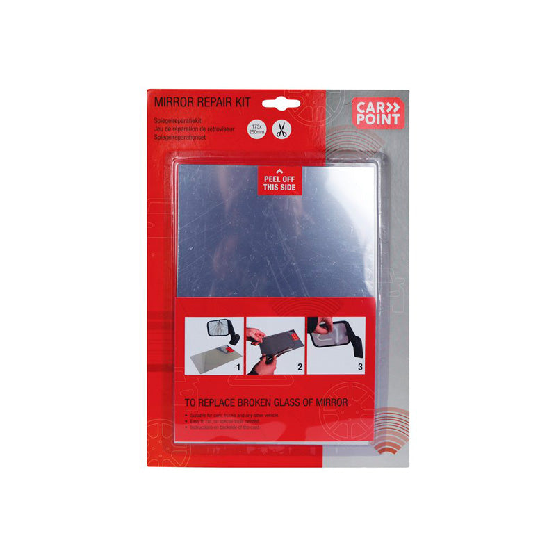 Carpoint, Mirror Repair Kit - 17,5x25cm