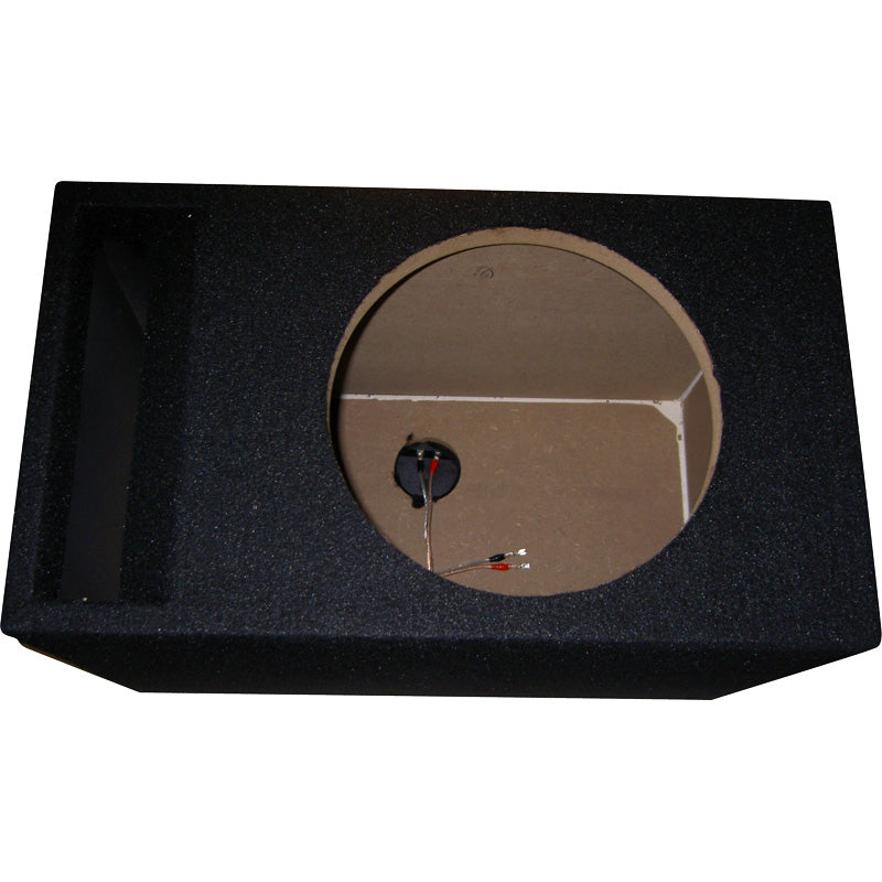 Necom, MDF Subwoofer Box 12 - Basreflex - 54L - 2x2,5 mm kabel