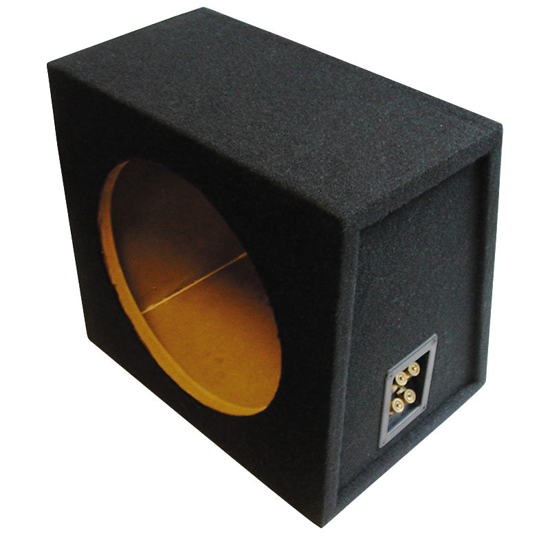 Necom, MDF Subwoofer Box 15-tum - 2x anslutning - 27,5/35x47,5x45,5cm