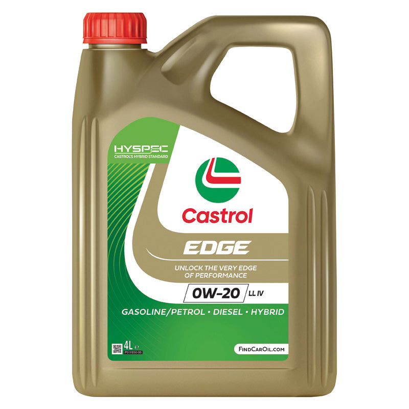 Castrol, EDGE 0W-20 LL IV - 4 liter - Maximal motorprestanda