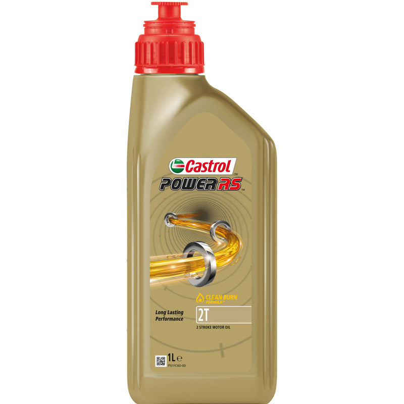 Castrol, Power RS ​​2T - Syntetisk olja för 2-taktsmotorer - 1 liter