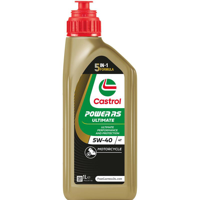 Castrol, Power RS ​​​​Ultimate 4T Racingolja - 5W-40 - 1 liter