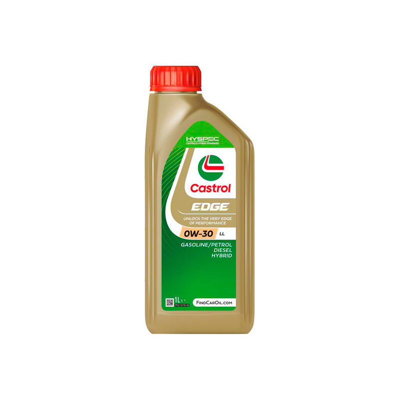 Castrol, EDGE 0W-30 LL Motorolja - 1 liter - Optimal prestanda