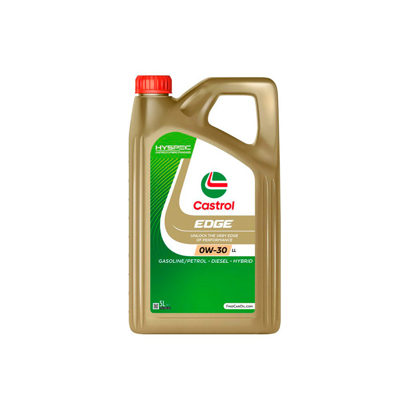 Castrol, EDGE 0W-30 LL Motorolja - 5 L