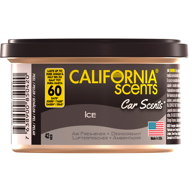 California Scents, Ice Cold Scent Freshener - 42g - Återanvändbar burk