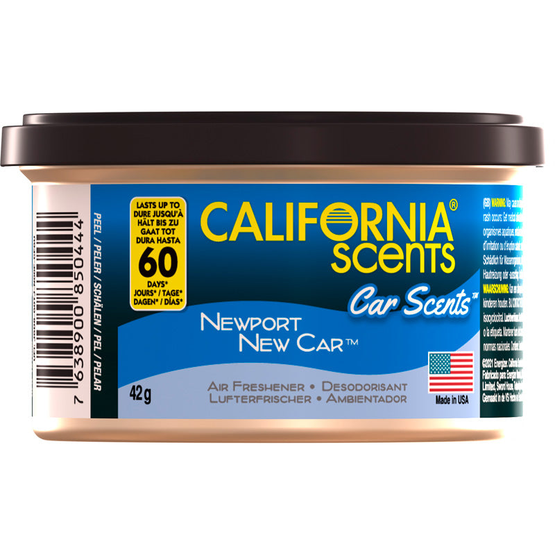 California Scents, Air Freshener - Newport New Car - Burk 42g