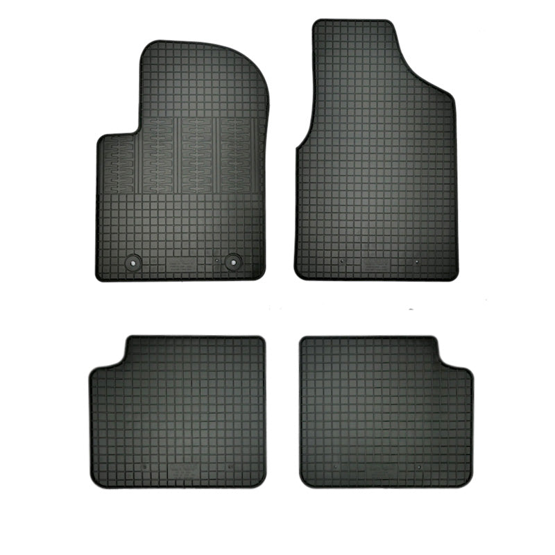 AutoStyle, Gummimattor Set till Ford Ka II 2008-2012 - 4 st. med fäste