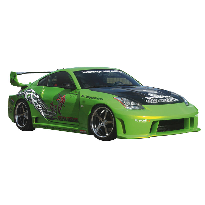 Chargespeed, WideBodykit, Passar Nissan 350Z Z33 'Super GT' (FRP)