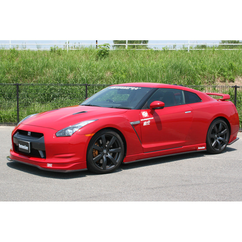 Chargespeed, Sidokjolar, passar Nissan GT-R R35 BottomLine (FRP Black)