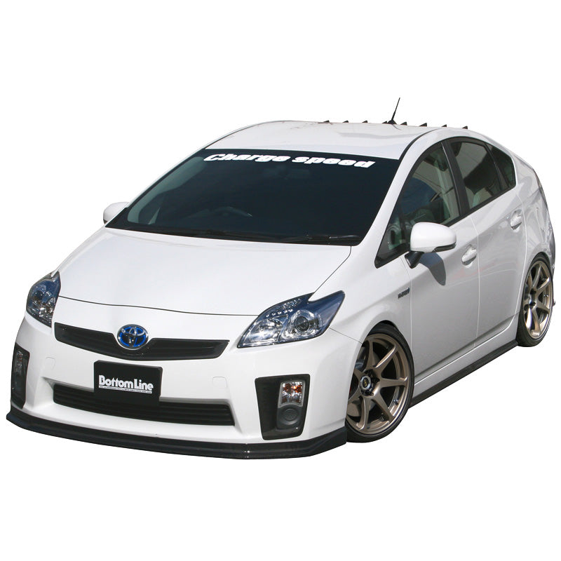 Chargespeed, frontspoiler, passar Toyota Prius 3 Hybrid 2009- 'BottomLine' (FRP)