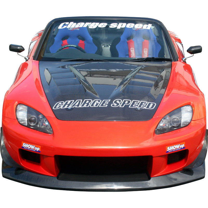 Chargespeed, WideBodykit, passar Honda S2000 AP1 Super GT Style (FRP) (exkl. Diffusor 2223)