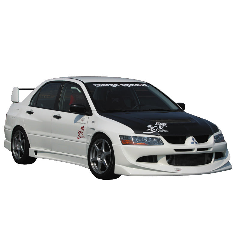 Chargespeed, Front Spoiler, passar Mitsubishi Lancer Evo 8 CT9A