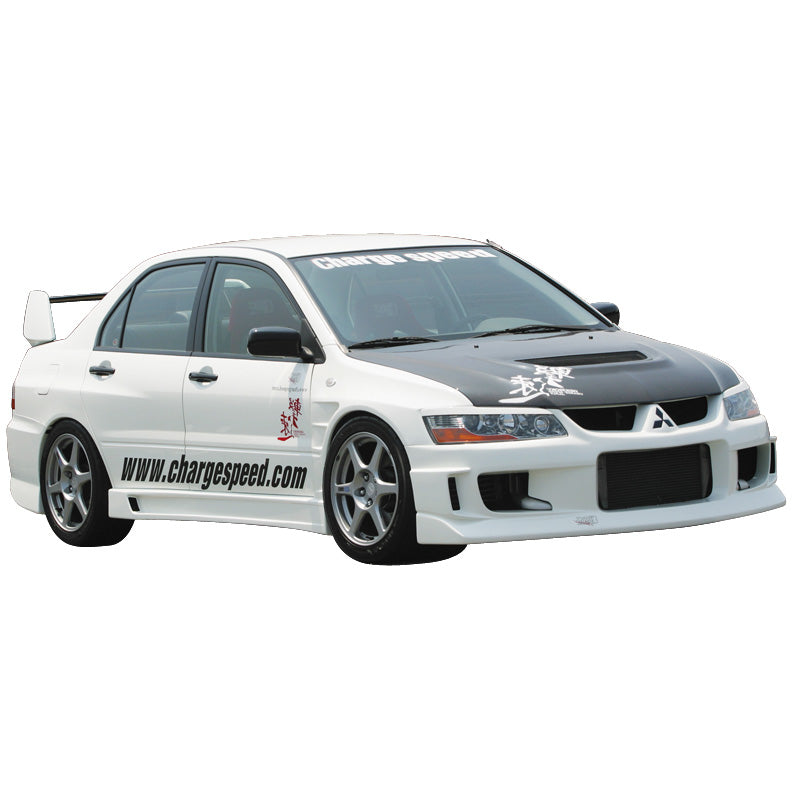 Laddningshastighet, Främre stötfångare, passar Mitsubishi Lancer Evo 8/9 CT9A Type1 (FRP)