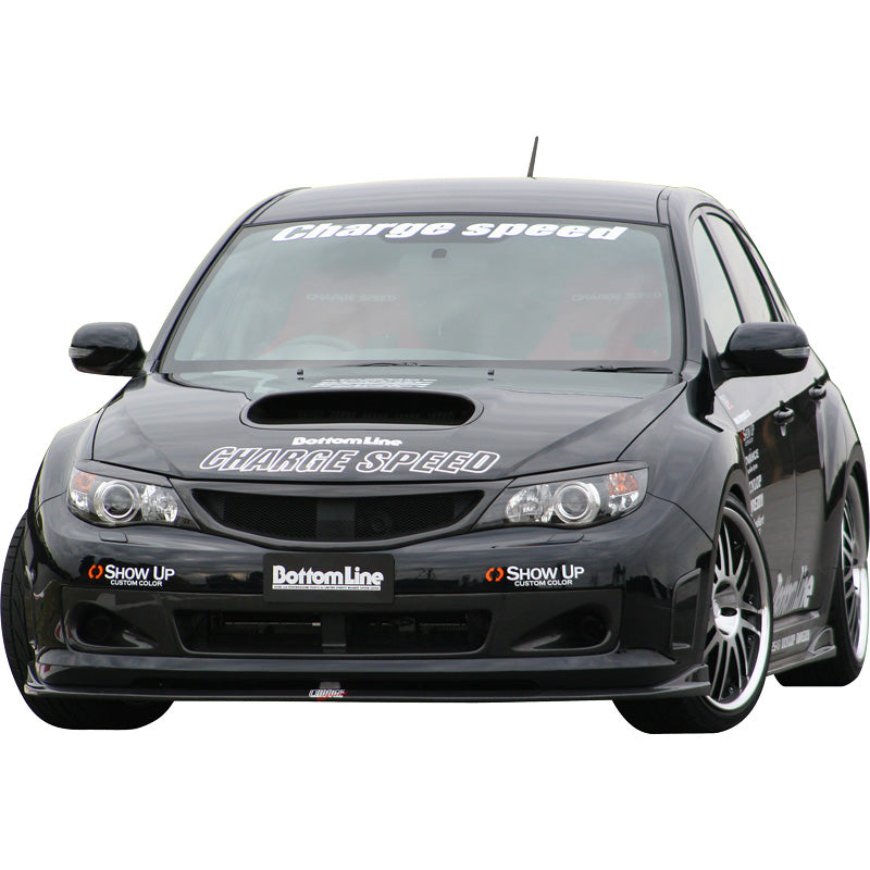 Chargespeed, frontspoiler, passar Subaru Impreza WRX STi 2008- Bottom line (FRP)