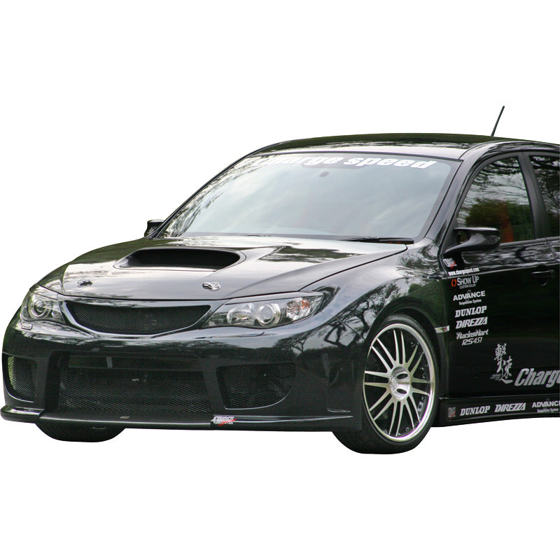 Chargespeed, Främre stötfångare, passar Subaru Impreza WRX STi 2008- Type 1 (FRP) + Grill