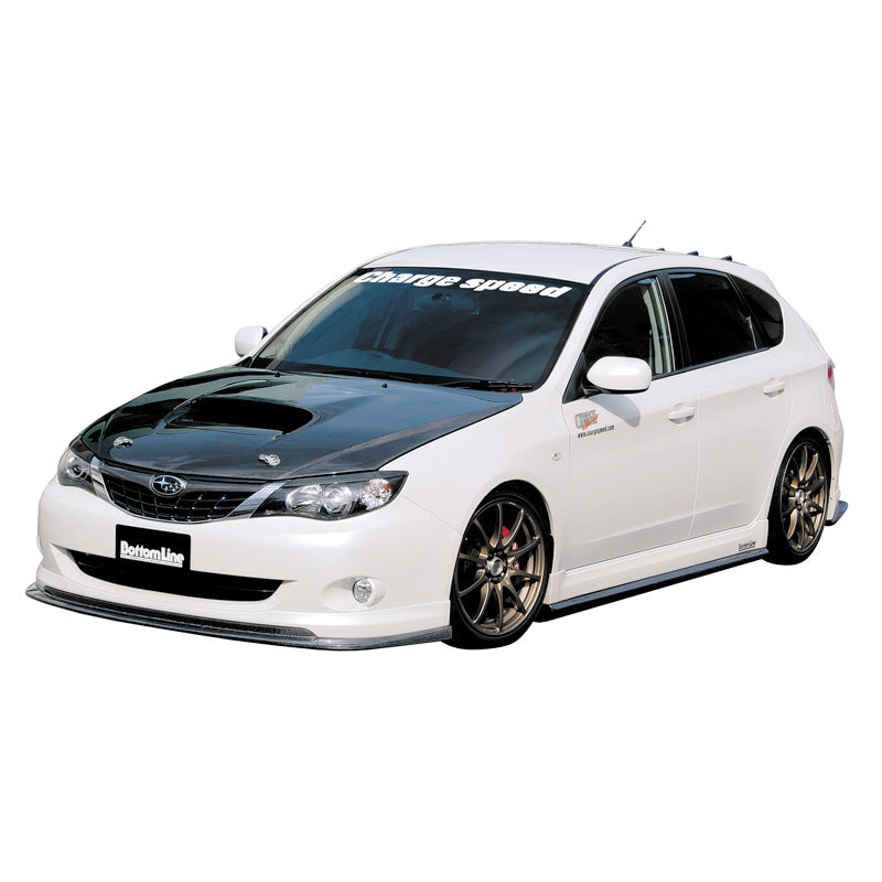 Chargespeed, främre spoiler, passar Subaru Impreza GH8 A/B 9/2007- BottomLine (FRP)