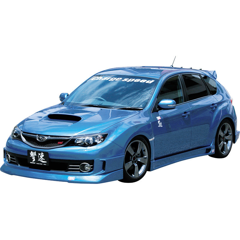 Chargespeed, frontspoiler, passar Subaru Impreza WRX STi 2008- Half Type (FRP)