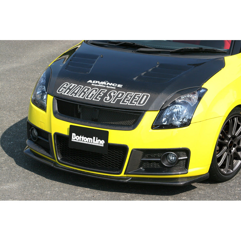 Chargespeed, Front Grill, passar Suzuki Swift II Sport 2005- (FRP)