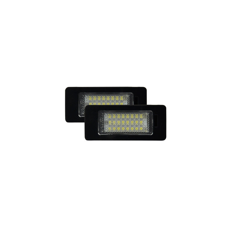 AutoStyle, LED nummerskyltsbelysning, passar Audi/Volkswagen/Skoda/Seat olika modeller