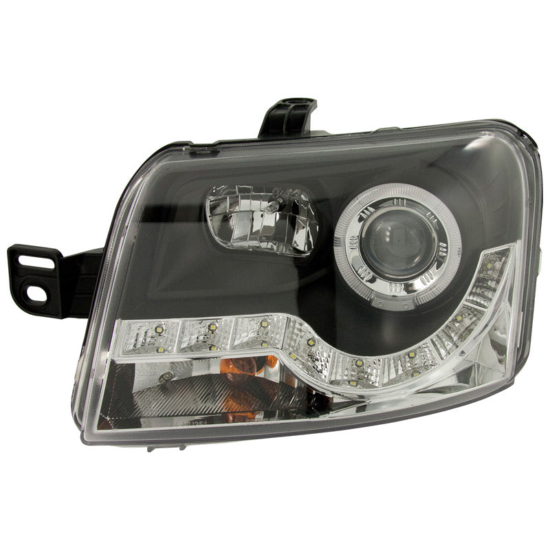 Framlampor, DRL-Look passar Fiat Panda 2003-2008 - svart