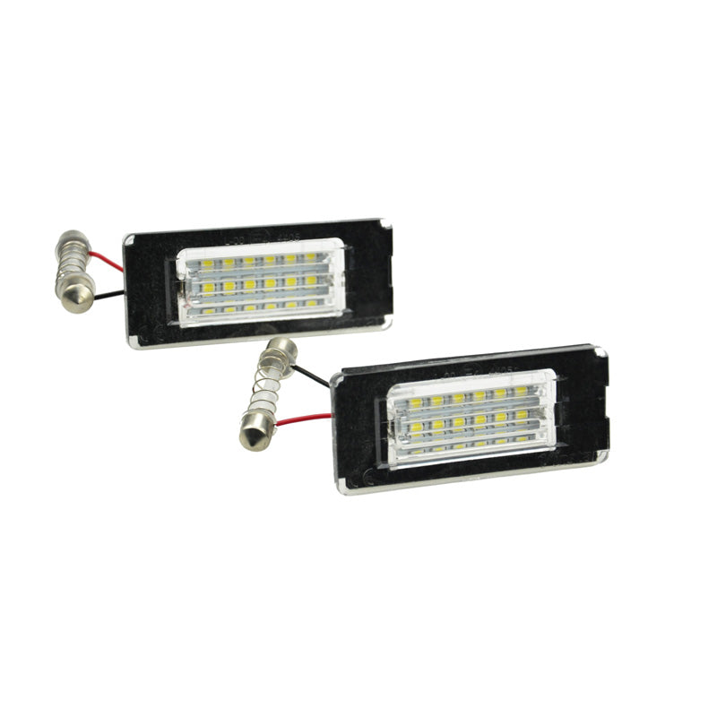 AutoStyle LED-nummerskyltljus Passar Mini One/Cooper/S/Cabrio/Coupe/Roadster R56/R57/R58/R59 2006-2014