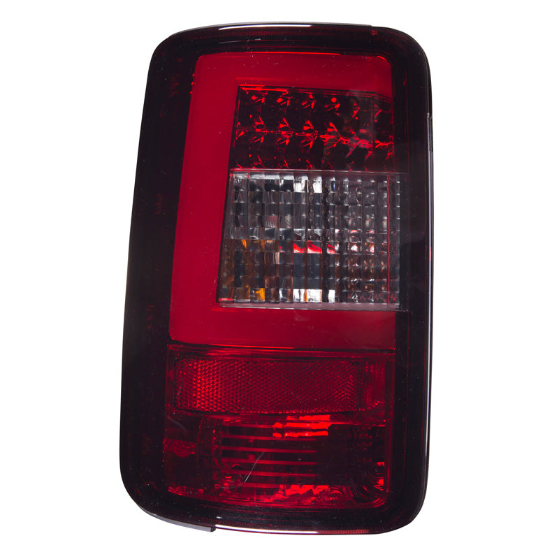 CarLab, LED-Baklampor - Röd/Smoke för Volkswagen Touran 2003-2006 Caddy II 2004-