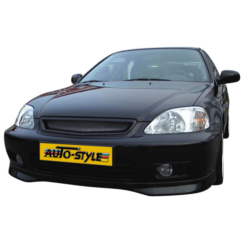 Dynamics, Sport Grill för Honda Civic 1999-2001 Type-R Look - Obehandlad