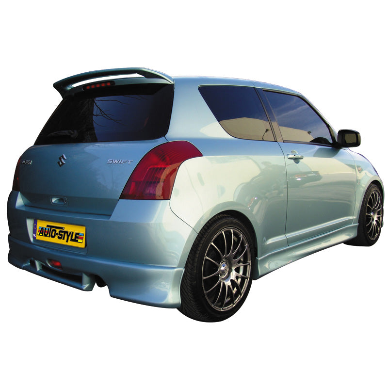 Motordrome, Bakre stötfångare, passar Suzuki Swift II 2005- exkl. Ansiktslyftning (ABS)