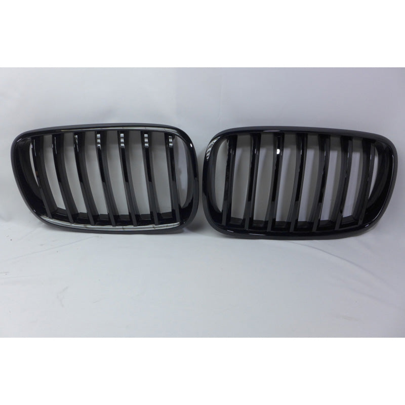 Glanssvart grill, passar BMW X5 E70 / X6 E71 2007-2013