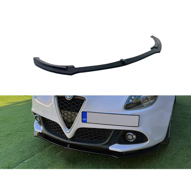 Motordrome, Frontspoiler, passar Alfa Romeo Giulietta Facelift 2016-2020 (ABS Gloss black)