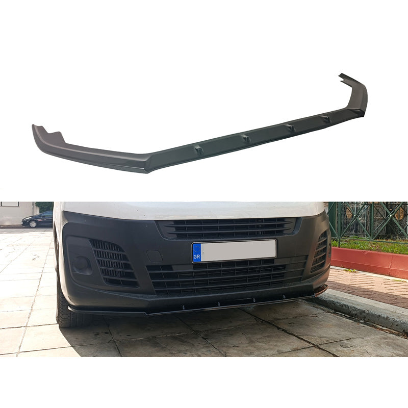 Motordrome, Frontspoiler, passar Citroën Jumpy/Dispatch/Spacetourer Peugeot Expert III/Traveller Toyota Proace 2016- Opel Vivaro C/Zafira Life 2019- Fiat Scudo/Ulysse 2022- (ABS Blanksvart)