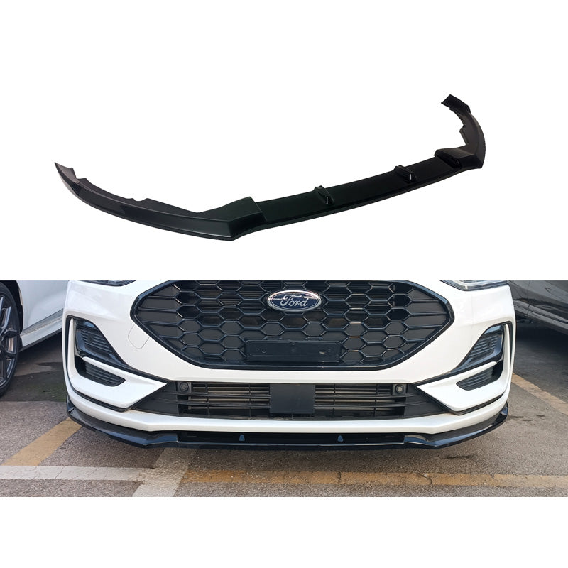 Motordrome, frontspoiler, passar Ford Focus IV Facelift ST/ST-Line 2021- (ABS Gloss black)