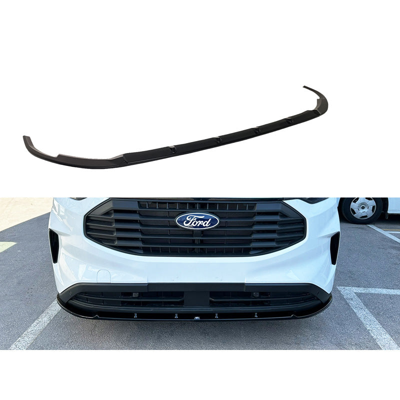 Motordrome, Frontspoiler, passar Ford Transit Custom (V710) 2023- (ABS Blanksvart)