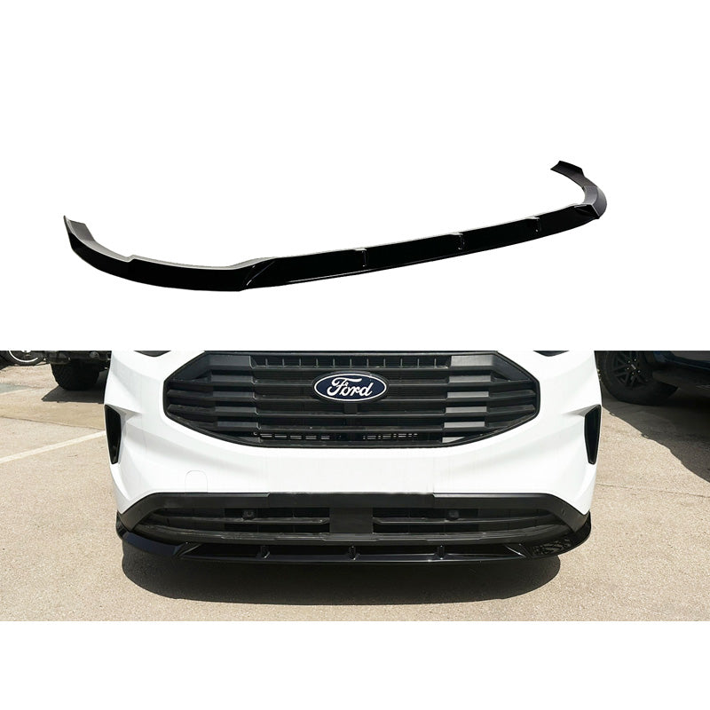 Motordrome, Frontspoiler V.2, passar Ford Transit Custom (V710) 2023- (ABS Blanksvart)