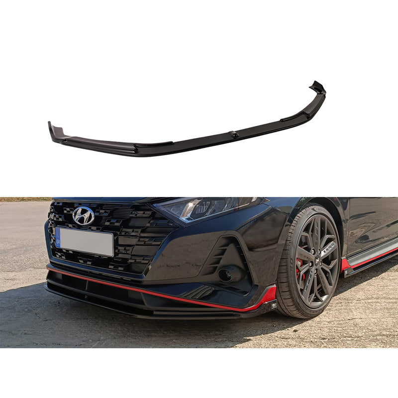 Motordrome, Frontspoiler, passar Hyundai i20 III N / N-Line 2020- (ABS Glanssvart)