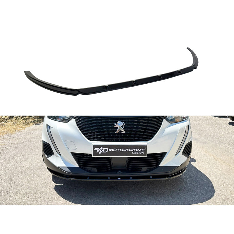 Motordrome, Frontspoiler, passar Peugeot 2008 II 2019- (ABS Gloss Black)