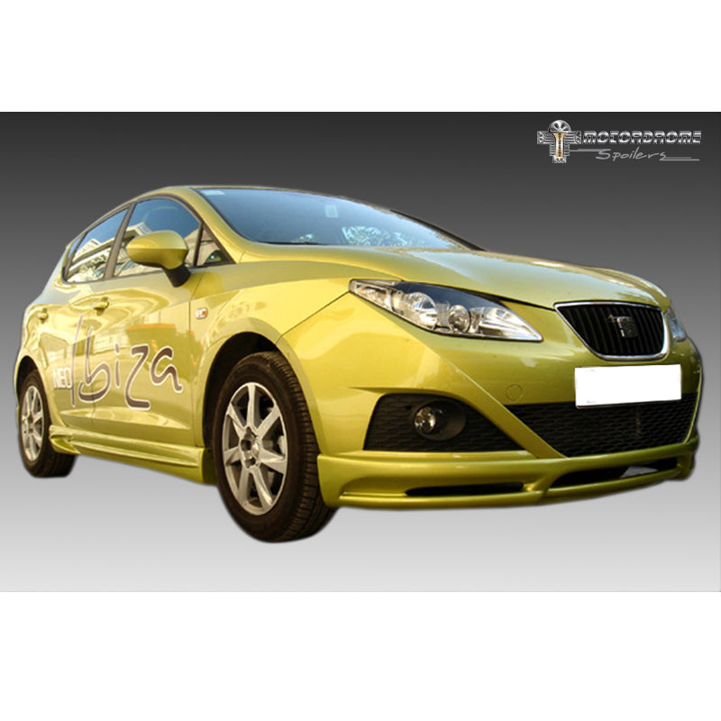 Motordrome, Frontspoiler, passar Seat Ibiza 6J 3/5-dörrars 2008- (ABS)